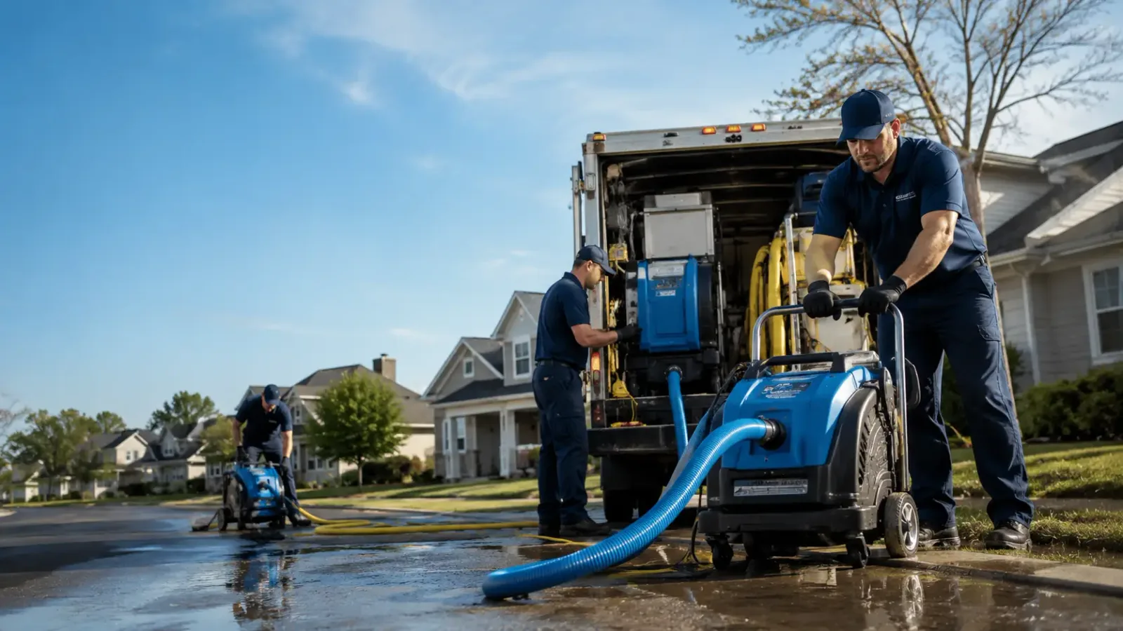 Flood Damage Cleanup in Muse, PA